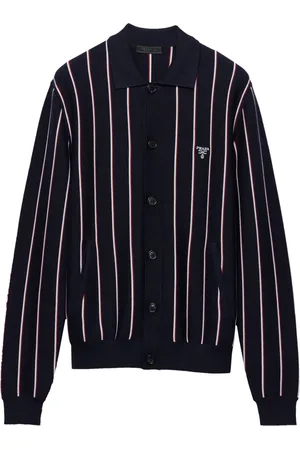 Prada Striped wool cardigan