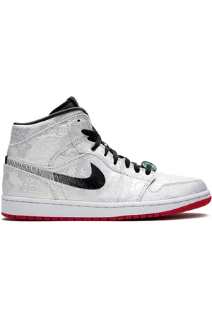 Jordan X Edison Chen Air 1 Mid "Fearless - CLOT Silk" sneakers