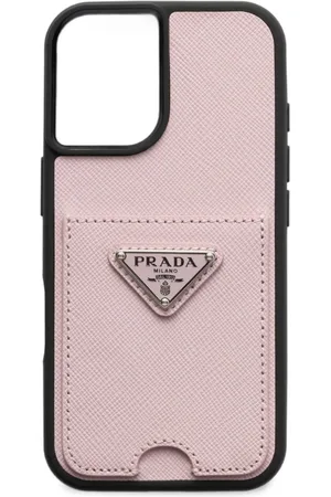 Prada Saffiano leather iPhone 16 case