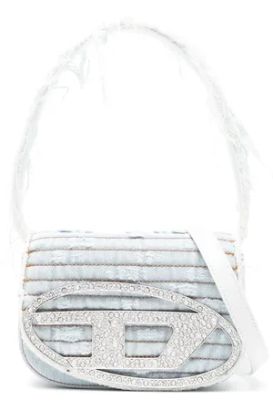 Diesel 1DR denim shoulder bag