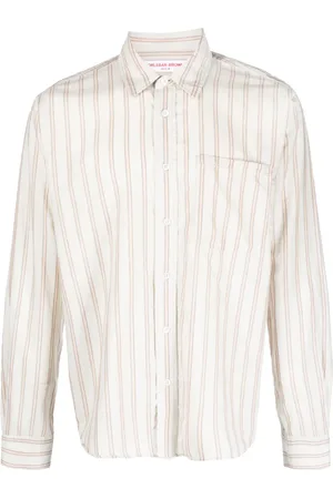 Orlebar Brown Striped long-sleeve shirt
