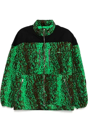 Stain Shade Leopard-print jacket