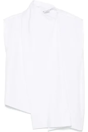Carven Scarf-detail blouse