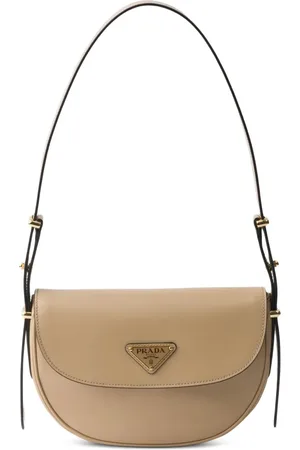 Prada Arqué leather shoulder bag