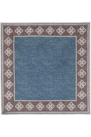 Brunello Cucinelli Silk mix-print scarf
