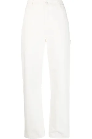 Carhartt Logo-patch straight-leg jeans