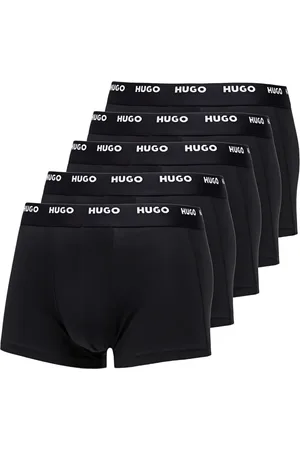 HUGO BOSS Logo-waistband boxers (pack of five)