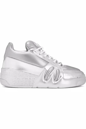 Giuseppe Zanotti Tallon metallic low-top sneakers
