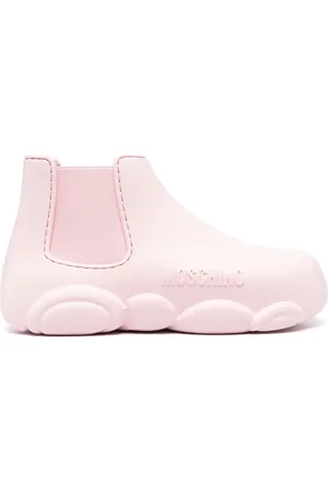 Moschino Gummy 40mm logo-embossed ankle boots