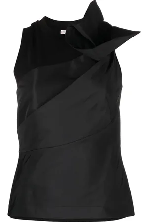 Alexander McQueen Asymmetric sleeveless top