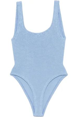 Hunza G Square-neck one-piece