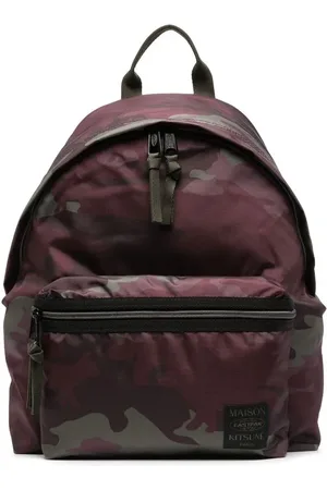 Maison Kitsuné X Eastpak camouflage-print padded backpack