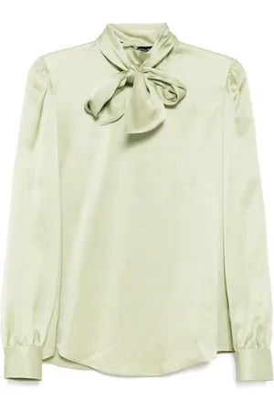 Tom Ford Satin bow-detail blouse