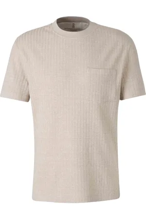 Brunello Cucinelli Ribbed T-shirt