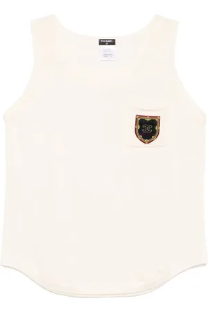 CHANEL 2013-2014s sleeveless top