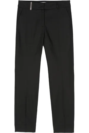 PESERICO SIGN Pressed-crease trousers
