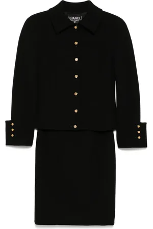 CHANEL 1990-2000s setup skirt suit