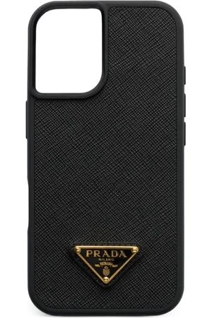 Prada Saffiano leather iPhone 16 case