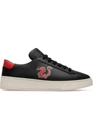 Bally Lace-up leather sneakers