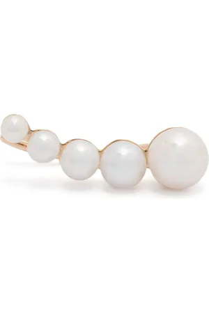 SOPHIE BILLE BRAHE 14K yellow Petite Croissant Japonais ear cuff