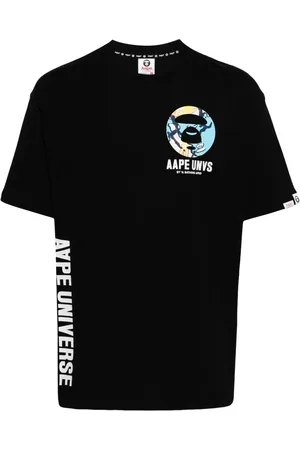 A Bathing Ape Logo-print cotton T-shirt