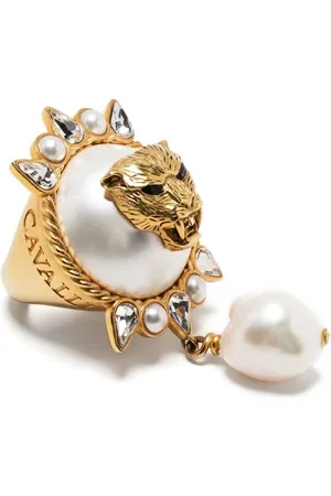 Roberto Cavalli Jaguar-motif ring