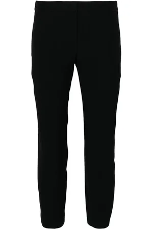 Alexander McQueen Crepe cigarette trousers