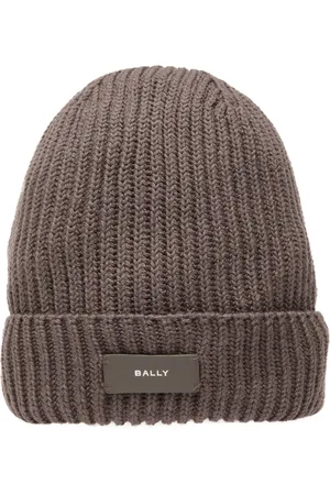 Bally Logo-appliqu?? ribbed beanie