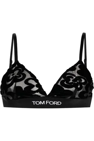 Tom Ford Logo-underband triangle bra