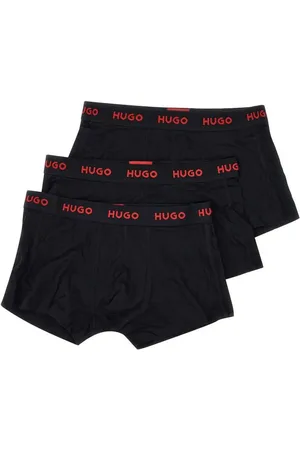 HUGO BOSS Logo-waistband briefs (pack of three)