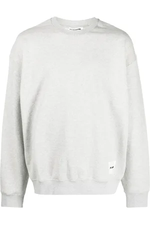 Jil Sander Logo-patch detail sweatshirt