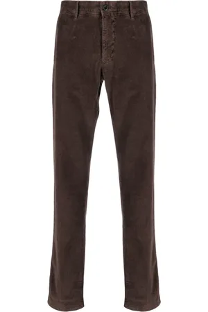 Incotex Tapered corduroy cotton trousers