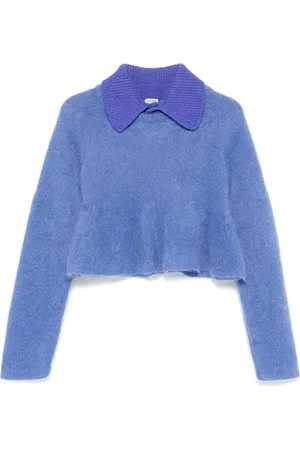 Loewe Brushed-finish polo sweater