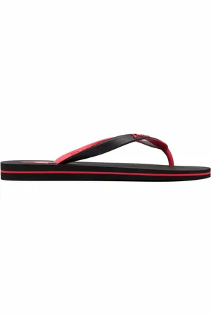 Ralph Lauren Logo-patch flip flops