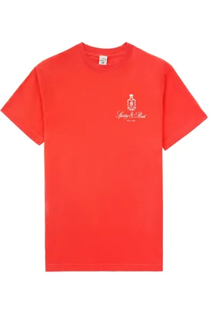 Sporty & Rich Vendome logo-print T-shirt