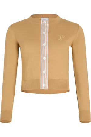 Patou JP monogram cotton cardigan