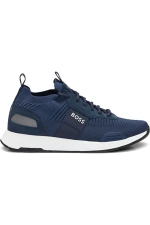 HUGO BOSS Knitted-upper sneakers
