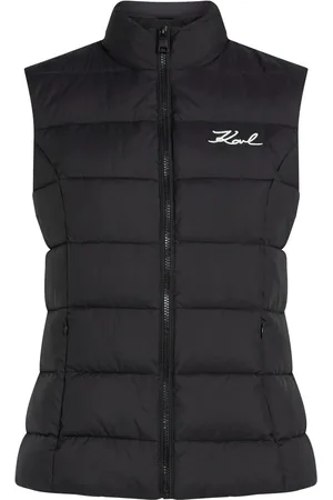 Karl Lagerfeld Signature padded gilet