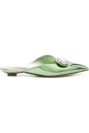 Casadei Blade flat mules