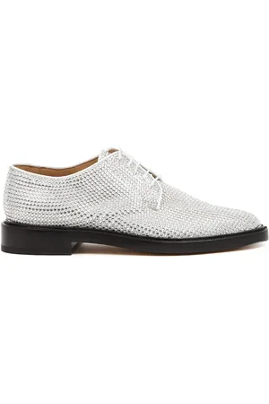 Maison Margiela Tabi rhinestone-embellished brogues