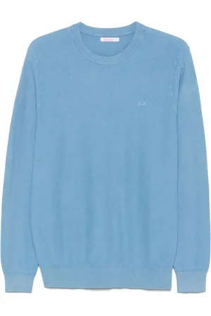 sun68 Piqué-weave cotton sweater