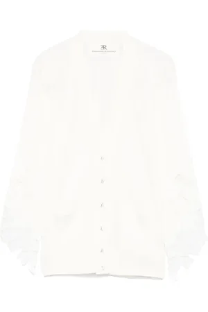 ERMANNO SCERVINO Lace-appliqué cardigan