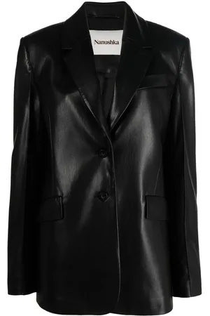 Nanushka Notched-lapels single-breasted blazer