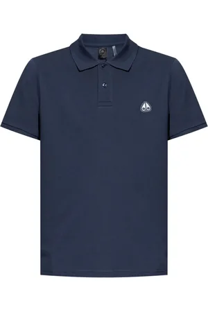 Moose Knuckles Logo-appliqué polo shirt