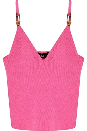 VERSACE Medusa plaque-detailed top