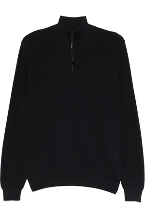 Aspesi Cotton stand-up collar sweater
