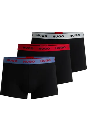 HUGO BOSS Stretch-cotton boxers (pack of three)