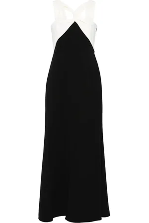 Roland Mouret Off-shoulder cady maxi dress
