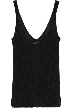 Majestic Fine-knit tank top
