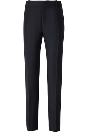 Alexander McQueen Mid-rise tailored wool trousers